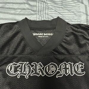 Chrome Hearts Black Jersey Shirt